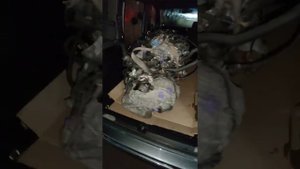 toyota voxy 70 замена мотор+вариатор на Японку полностью весь узел