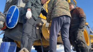 Китайский автогрейдер. Поломка за поломкой.