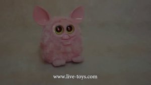 Интерактивная игрушка ферби розовый