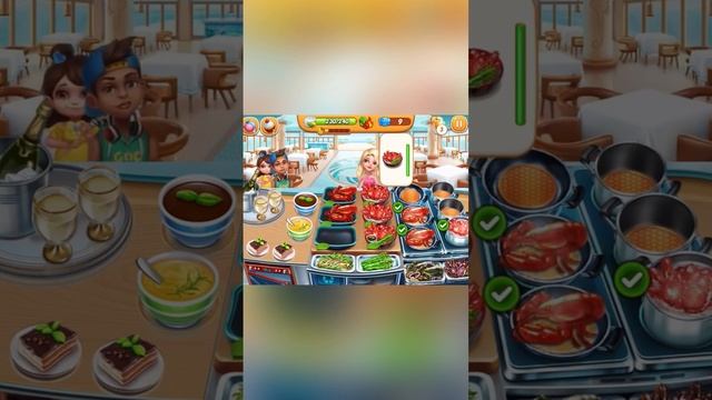 Cooking City Seafood Restaurant ??level 40 #cookinggames #cookingcitygame