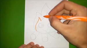 Как нарисовать ОГОНЬ? How to draw fire