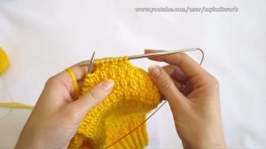 Детский солнечный жилет спицами. Часть 1. МК.