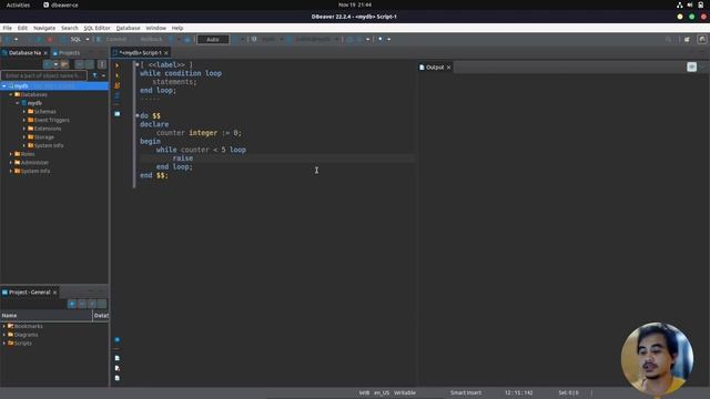 POSTGRESQL TUTORIAL #76 WHILE LOOP