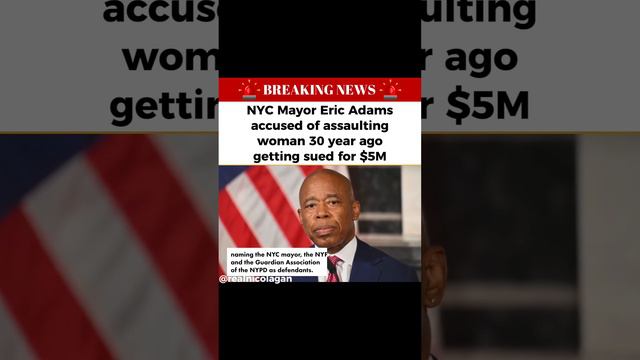 NYC Mayor Eric Adams Getting Sued For $5M