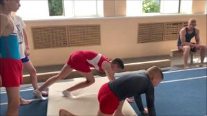 Гимнастика эстафета последний день