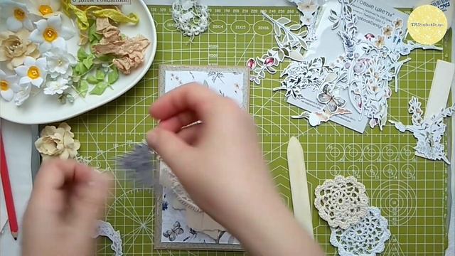 Процесс создания|Мастер-класс|Открытка из коллекции "Лесные зверята" от TMScrapbookDesigns