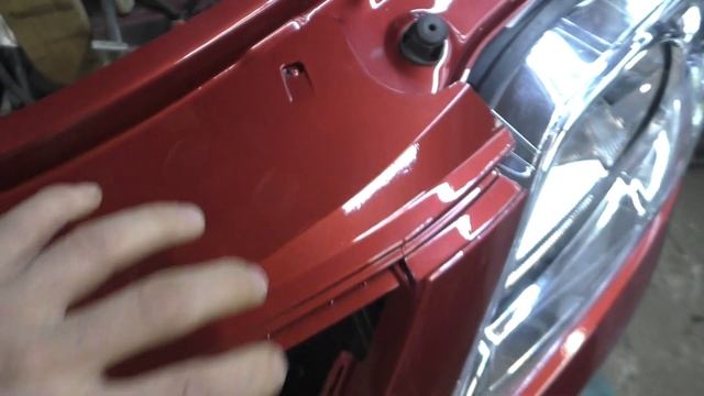 ЛАРГУС лобовой касательный удар ч.7 сварка и покраска морды смотреть онлайн