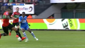 NEC - PEC Zwolle - 1:1 (Eredivisie 2016-17)