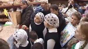 Рождественские колядки и песни в исполнении детского хора воскресной школы. 1