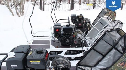Новинка! Мотобуксировщики POMOR PRO