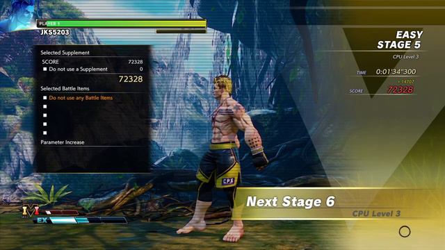 Street Fighter® V Champion Edition: Luke Survival Mode (Easy) смотреть онлайн
