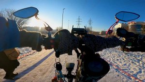 Электросамокат зимой ТЕСТ-ДРАЙВ ─ Эпизод 1 _ Электротранспорт!