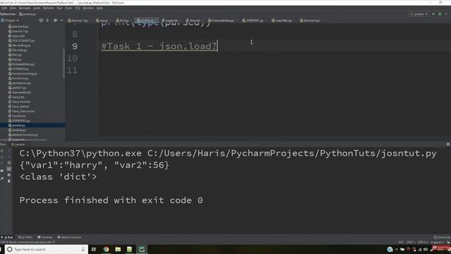 Understanding JSON Module with CodeWithHarry | JSON Module in Python