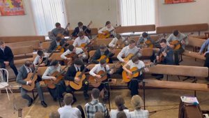 МАЛЫЕ МЫ ДЕТИ | Гитарный ансамбль | Курсы Гитаристов Сибирского объединения