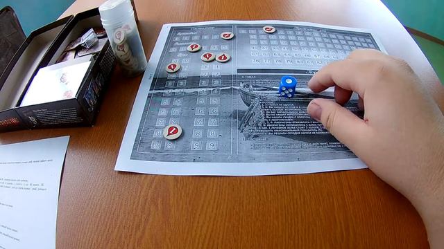 Лэтсплей настольной игры "Boat Survival".