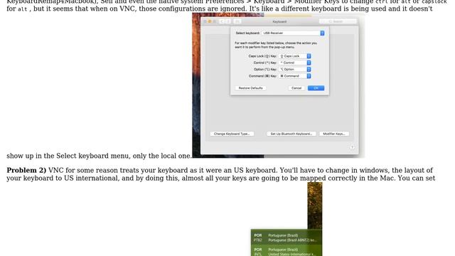 Apple: Can't get Alt (Option) key to work while remote controlling a Mac from Windows with VNC смотреть онлайн