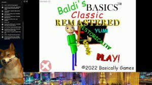 Doge Plays: There is no game, Baldi's Basics, and Supermarket simulator