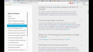 Verge XVG Vorstellung 2018