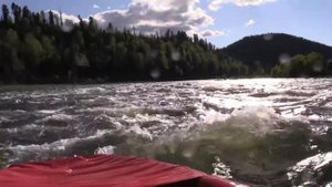 Фрегат-480 на Пыжинском пороге.