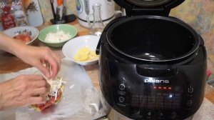 Домашние видео-рецепты - курица с картошкой в фольге в мультиварке