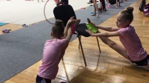 Влог номер одиннадцать. Соревнования по художественной гимнастике.
