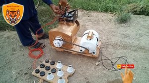 Make Free Energy Generator Project & Recycling Electricity Free Energy Motor 220V We Experiment