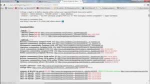 How to patch Fifa 11 to Fifa 15 BG