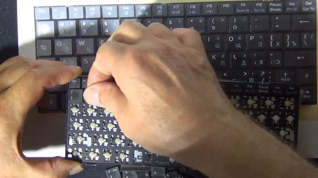 КЛАВИАТУРА ЕЕ РС РАЗБОРКА, ВОССТАНОВЛЕНИЕ, СБОРКА смотреть онлайн