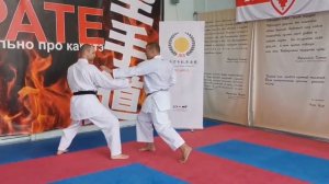 Heian Godan #2. Kata and Bunkai. Full power and fast motion.   Хейан Годан #2. Ката и Бункай.