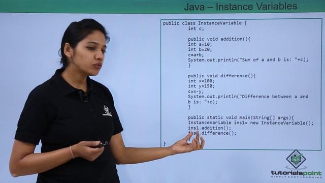 Java - Instance Variables смотреть онлайн