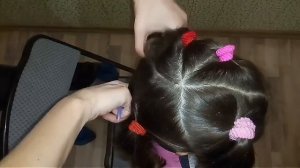 Прическа веночек