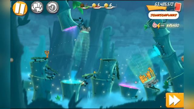 Angry Birds 2 AB2 Mighty Eagle Bootcamp (MEBC) - Season 36 Day 7 (Red + Stella) смотреть онлайн