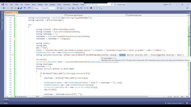 138 How to import any excel file and create table automatically in SSIS смотреть онлайн