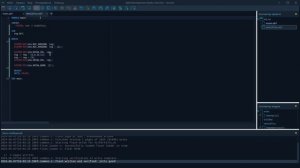 Компиляция и сборка проекта в IDE "Microb". 
Загрузка проекта в микроконтроллер.