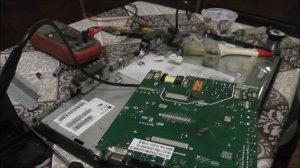 УДАР ТОКОМ !!! ИЛИ РЕМОНТ ТВ BBK!!