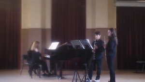 M. OBIOLS: Divertimento for Flute, Clarinet & Piano (IIIª Semana de Música de Cámara)