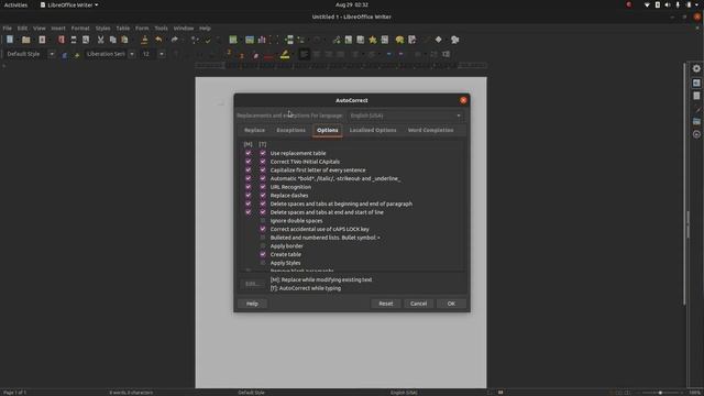 How to Disable Automatic Capitalization in Libre Office смотреть онлайн