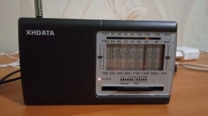 Популярный недорогой китайский радиоприемник XHDATA D-219, работает от пальчиковых батареек