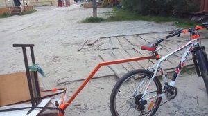 Прицеп на велик