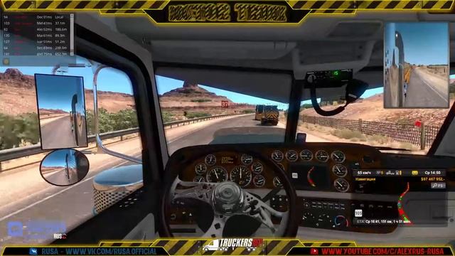 ATS MP [US] Simulator ? Конвой RusA ? ИВЕНТ ?( REC )? Набираем коллег в RusA 18+ смотреть онлайн