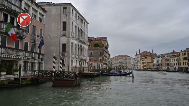 GRAND CANAL of VENICE, Italy - Full Grand Canal by Boat - 4K ?? смотреть онлайн