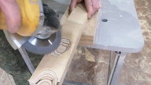 Диск по дереву на болгарку