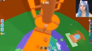 ЙОШИ ПРИТЯГИВАЕТ МЕНЯ В ТАВЕРЕ! Roblox Parkour Tower