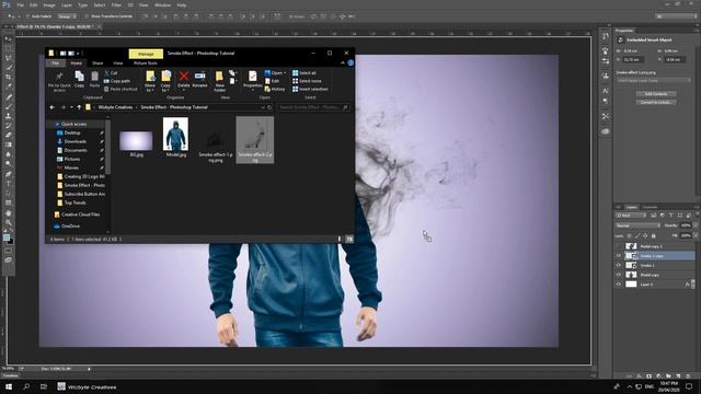 Smoke Effect | Photoshop Editing Tutorial 2021