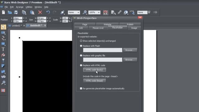 Web Design Tutorials for Xara Web Designer 7 Premium - Embed a Youtube Video Lesson 22