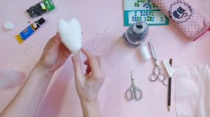 Котенок за полчаса. Легко и просто. Игрушка из квадрата. Подарок своими руками. Справится и ребенок