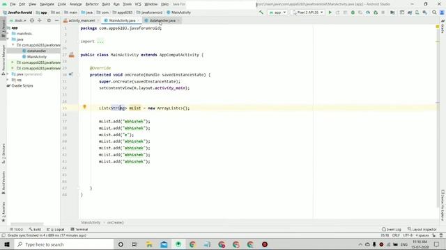 ArrayList in android studio Hindi | Creating simple list in android #ArraylistAndroid #arraylist