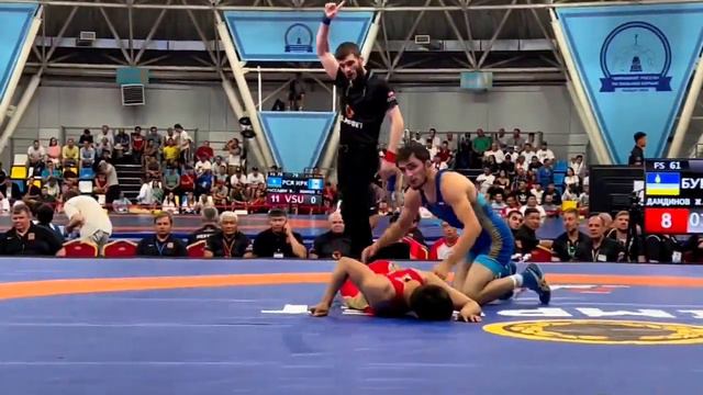 Абасгаджи Магомедов - Жаргал Дамдинов | Вольная Борьба смотреть онлайн