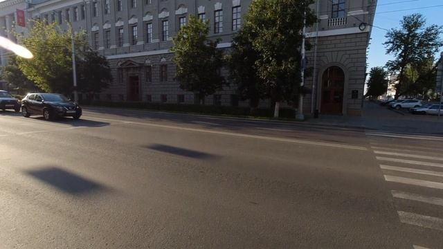 Ростов-на-Дону. Улица Большая Садовая. Раннее субботнее утро. 22 июля 2023 года.