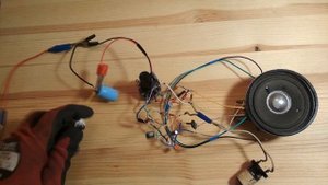 Схема японской канарейки | Дверной звонок по патенту